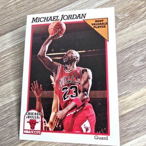 Michael Jordan Basketball Card 1991 NBA No. 30